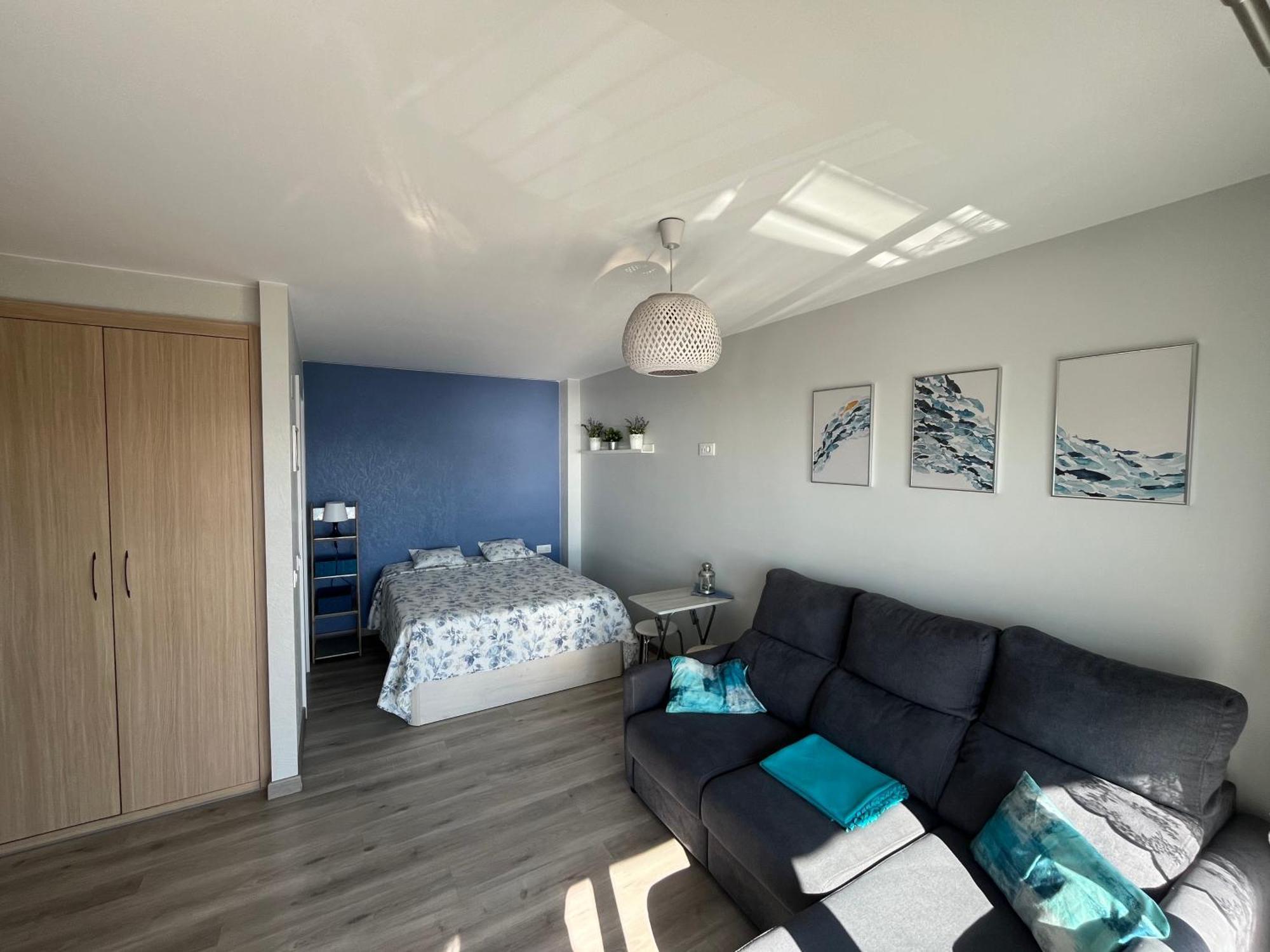 Estudio Con Impresionantes Vistas Al Mar Blanes Exterior foto